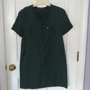 Topshop t shirt‎ dress green brand new